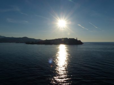 Elba-Portoferraio-Hafen-Sonnenuntergang-1