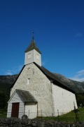 Norwegen-Eidfjord-Steinkirche-1